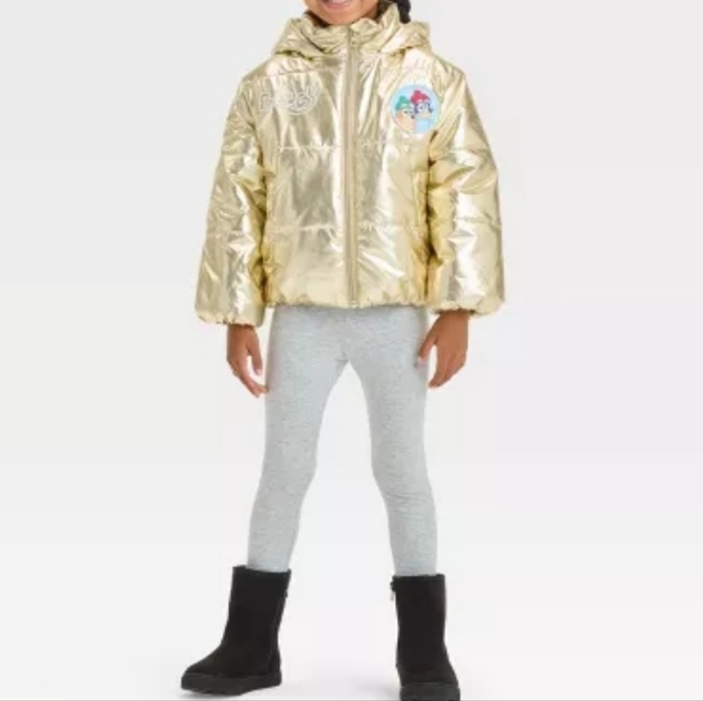 Bluey Puffer Jacket - Picture 3 of 13